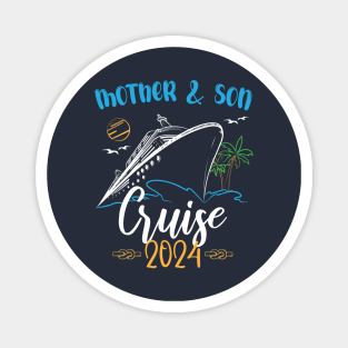 Mother And Son Cruise 2024, Travelling Traveller Magnet